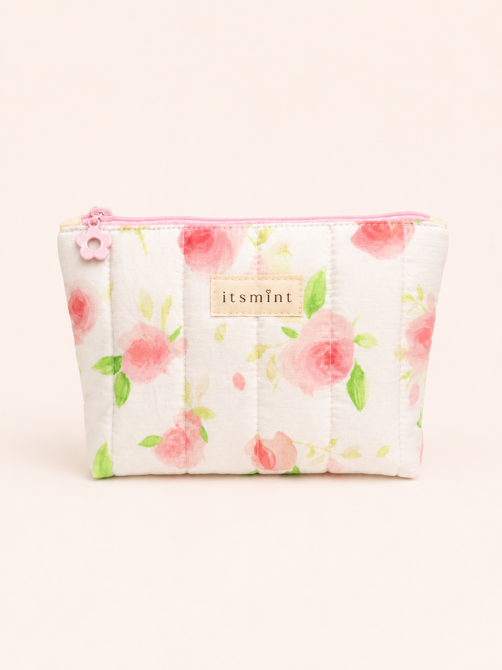 Zipper pouch - Pinky rose