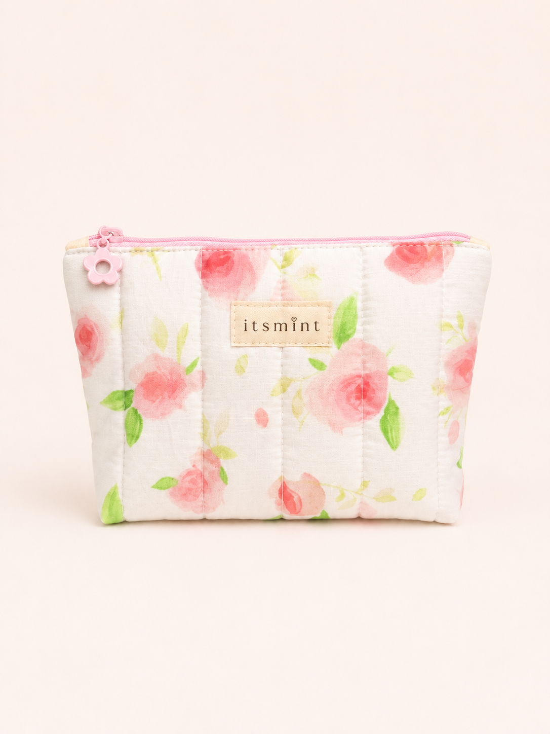 Zipper pouch - Pinky rose
