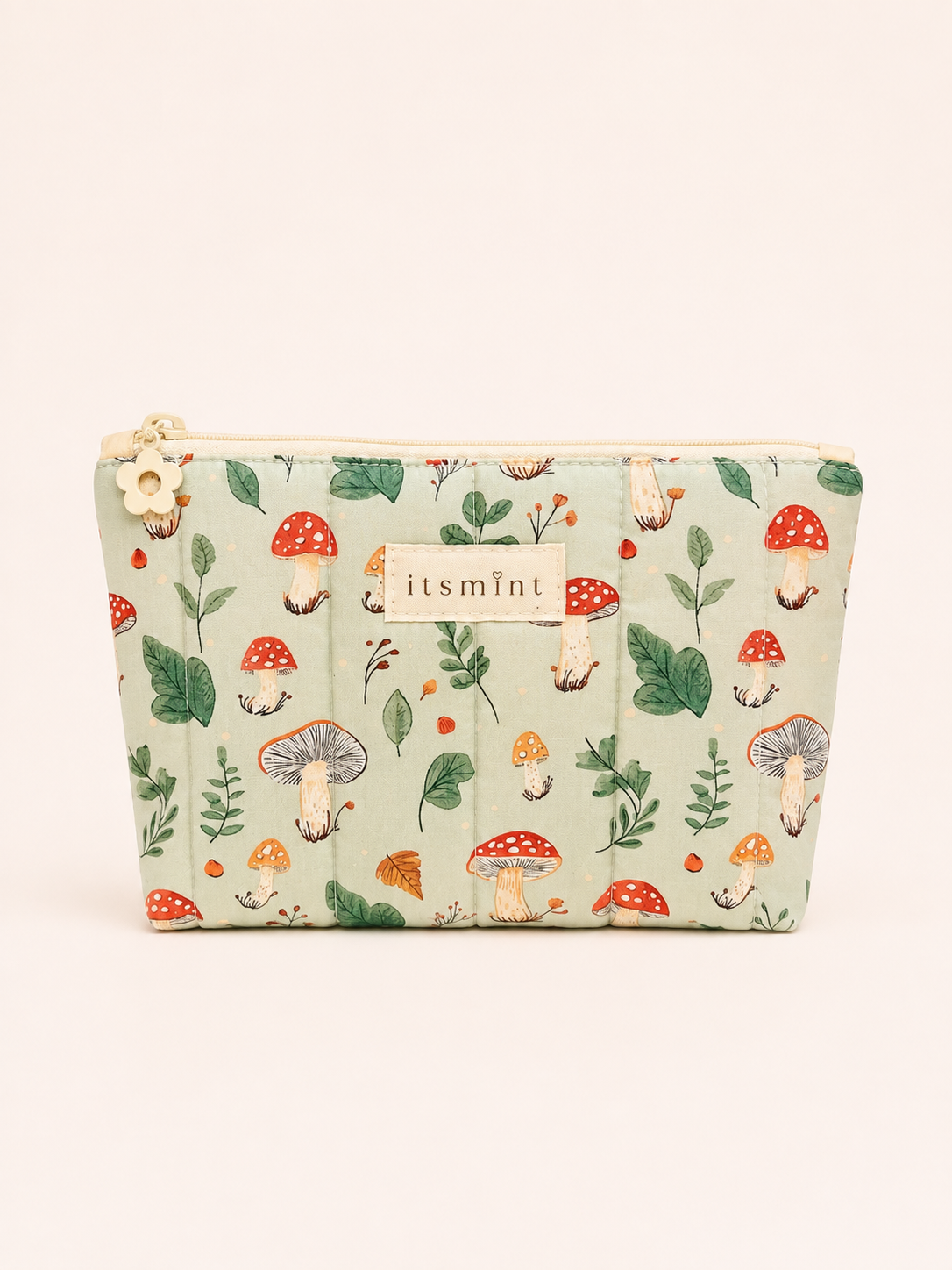 Zipper pouch - Mushroom