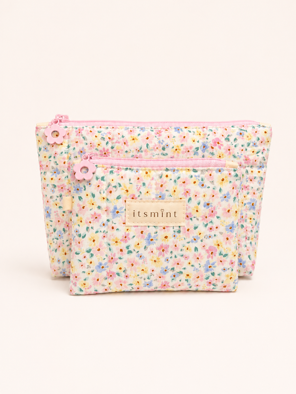 Zipper coins pouch - Mini floral