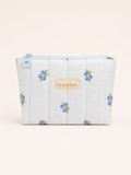 Zipper pouch - Pastel blueberry