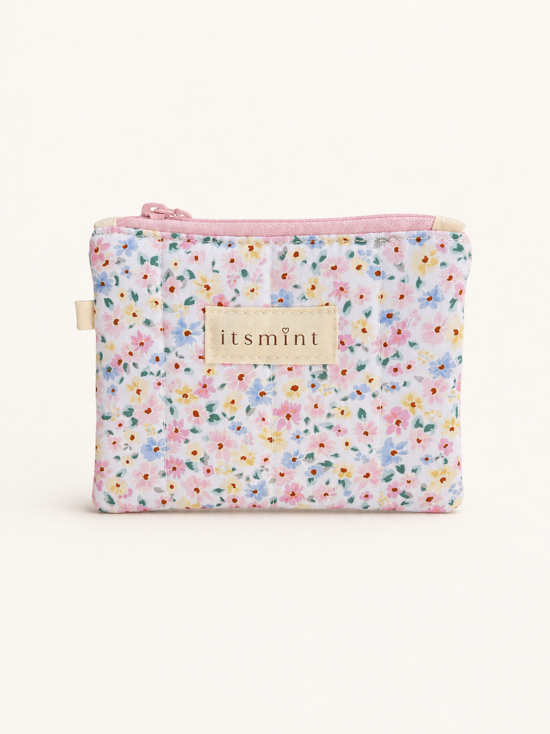 Zipper coins pouch - Mini floral