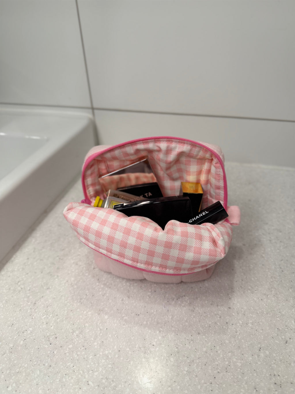 Boxy pouch - Baby pink