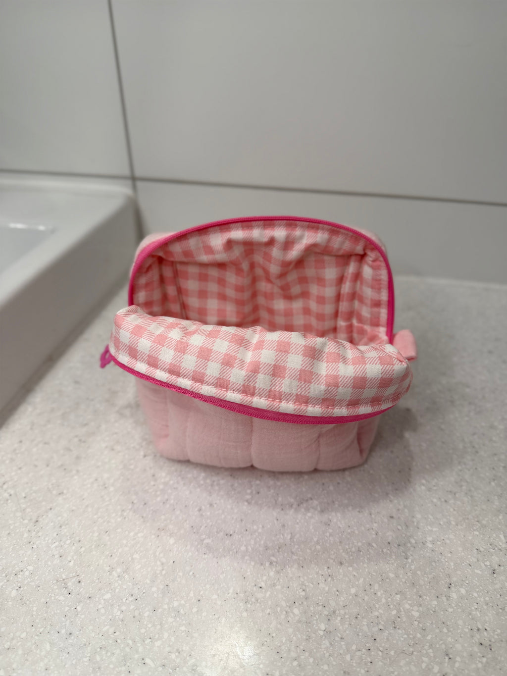 Boxy pouch - Baby pink