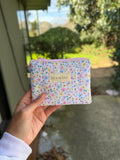 Zipper coins pouch - Mini floral